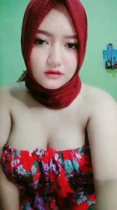 Ibu Hijab Toge Bugil Show